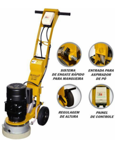Politriz de Concreto - Agile Loc Equipamentos